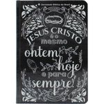 bíblia sagrada naa - capa lettering - preta