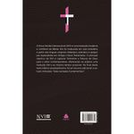 bíblia sagrada nvi - neon rosa