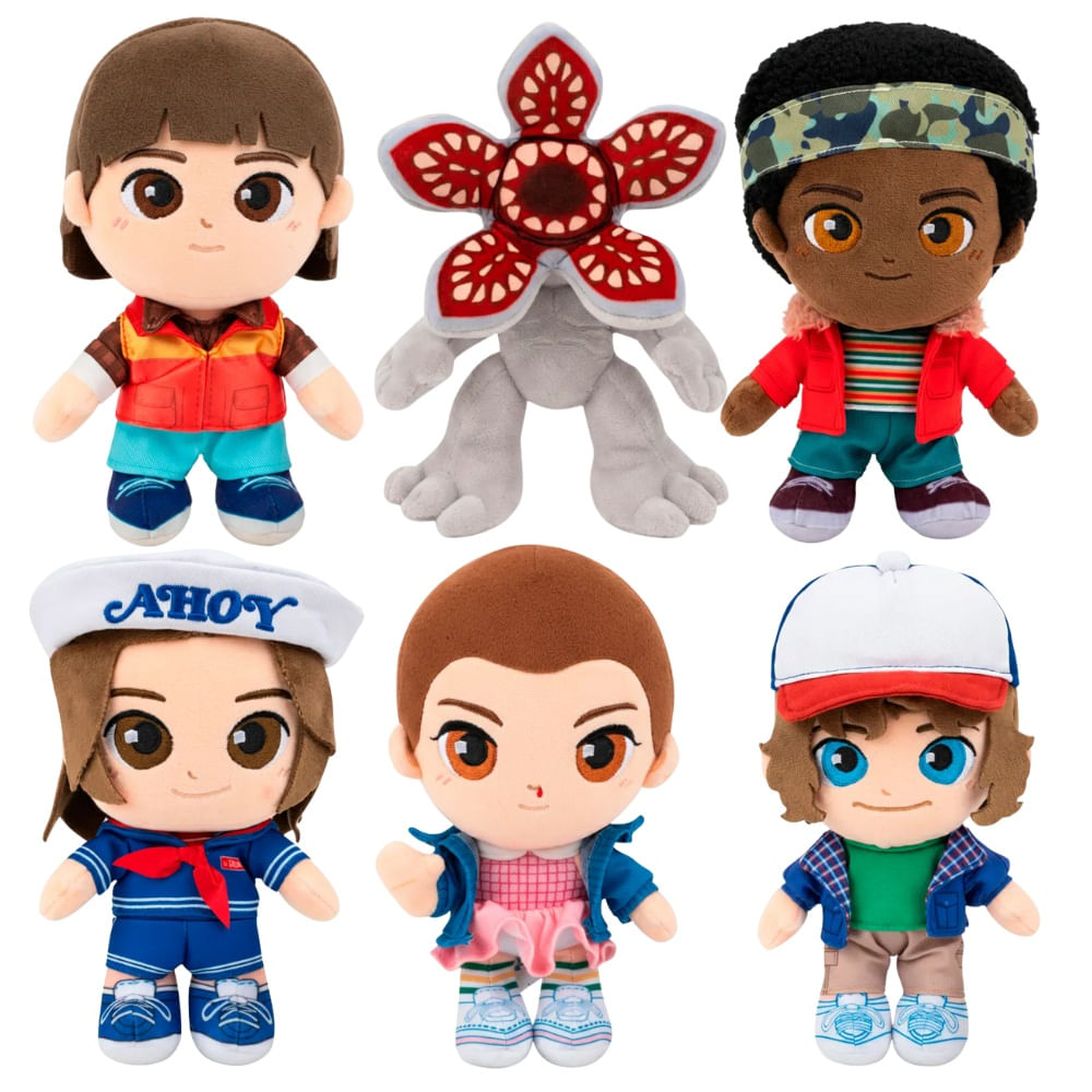 Stranger Things ぬいぐるみセット Pelúcia Stranger Things Chibi (20cm) Sortido - Livrarias Curitiba