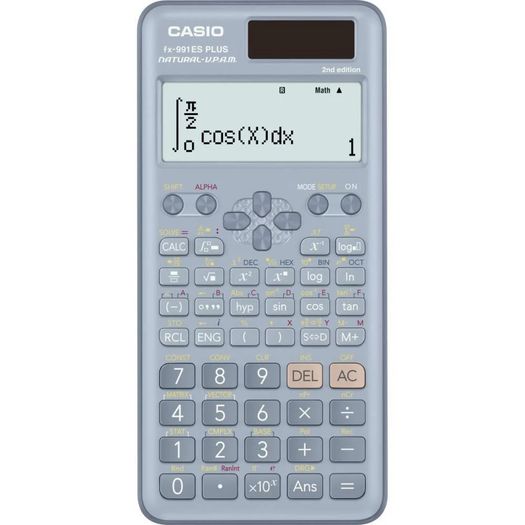calculadora científica 417 funcoes display natural azul (fx-991esplus2buwdt) - casio