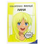 colorindo mangá: hana