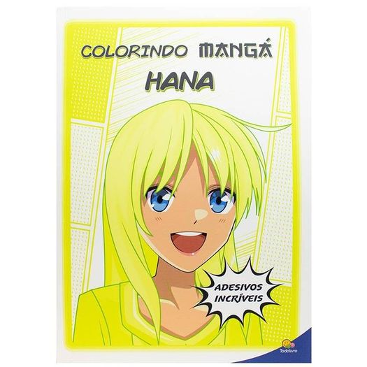 colorindo mangá: hana