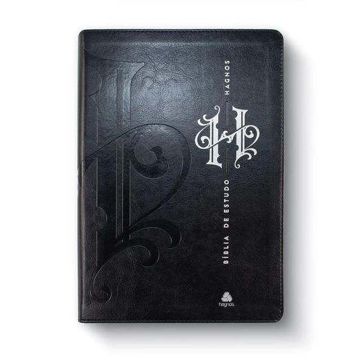 bíblia de estudo hagnos - preta - edição luxo bíblia de estudo hagnos - preta - edição luxo
