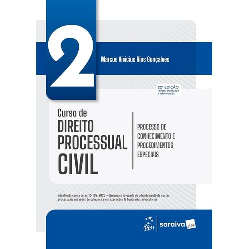 curso de direito processual civil - vol 2