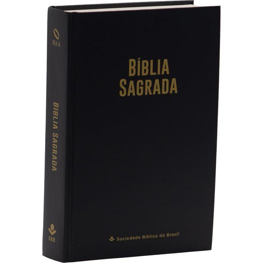 bíblia sagrada semear naa - capa preta bíblia sagrada semear naa - capa preta
