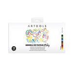 tinta-aquarela-pastilha-12-cores-matiz-artools