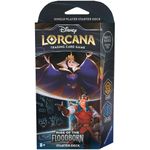 disney lorcana - starter deck - set 2 - the evil queen e gaston
