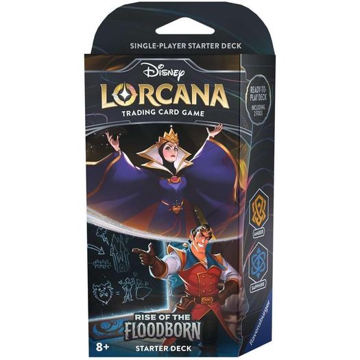 disney lorcana - starter deck - set 2 - the evil queen e gaston disney lorcana - starter deck - set 2 - the evil queen e gaston