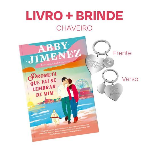 prometa que vai se lembrar de mim + chaveiro