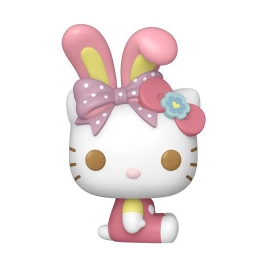 hello kitty - hello kitty com orelhas de coelho (130) - funko