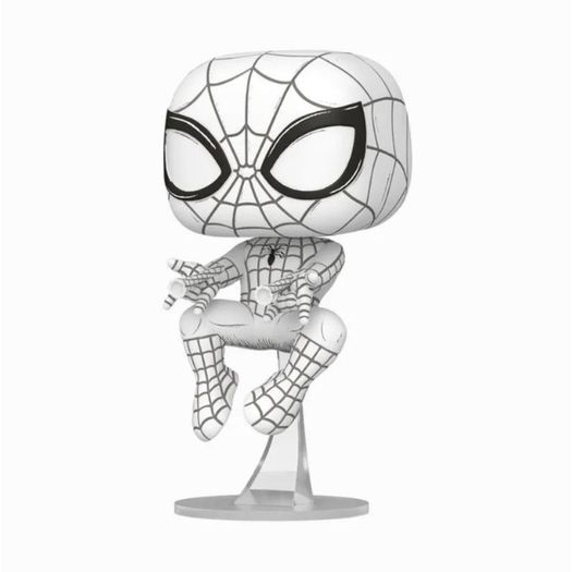 marvel esbocos - homem-aranha (1574) - funko