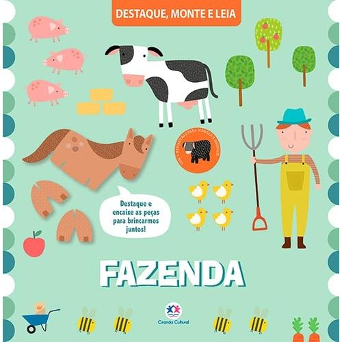 fazenda - um livro para destacar e montar