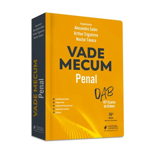 vade mecum penal - 45º exame de ordem