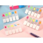 adesivo marcador de página neon