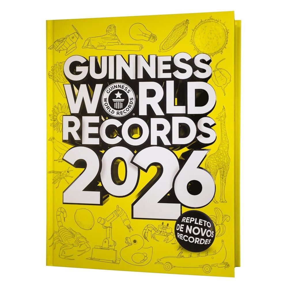 Guinness World Records 2026 - Livrarias Curitiba