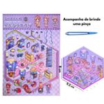 adesivo cenários 3d funny com pinça 19x26cm diversos modelos