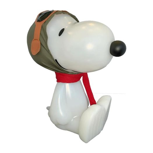 luminária decorativa snoopy aviador luminária decorativa snoopy aviador