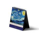 calendário de mesa 2026 10x12,5 van gogh