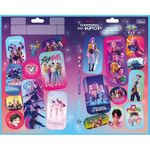 adesivo sticker duplo g guerreiras do k-pop