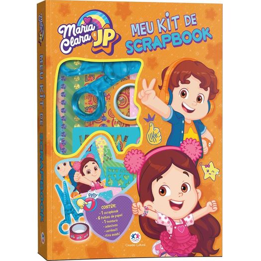 maria clara e jp - meu kit de scrapbook