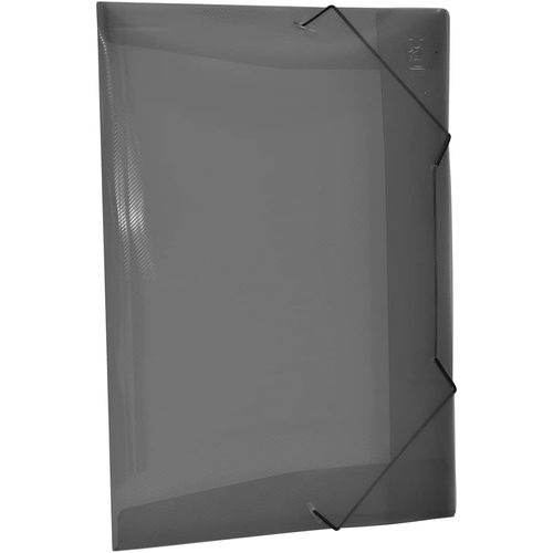 pasta aba com elástico fumê ofício dac