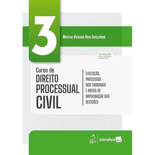 curso de direito processual civil - vol 3