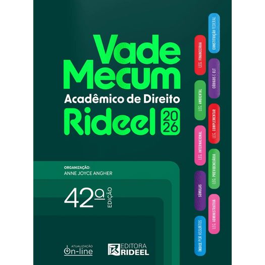 vade mecum academico de direito rideel - tradicional