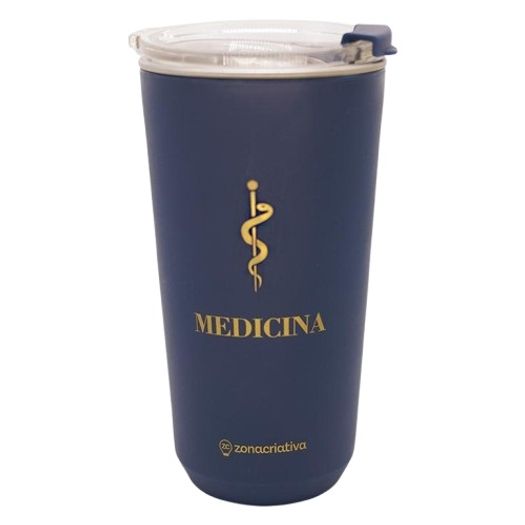 copo 500ml sky profissão medicina azul