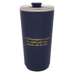 copo 500ml sky profissão enfermagem azul