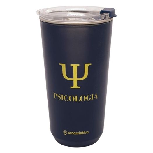 copo 500ml sky profissão psicologia azul