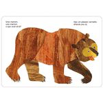 urso marrom, urso marrom, o que você vê lá?