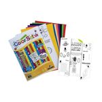 bloco color set 8 cores 24 folhas 120g