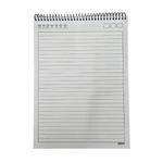 caderno universitário 1x1 80 folhas para canhoto espiral ao alto world class