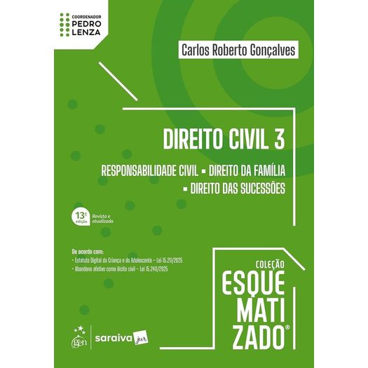 direito civil 3 esquematizado