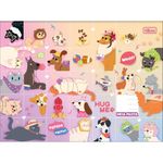 caderno-meia-pauta-brochura-ao-alto-hug-me-tilibra