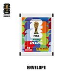 envelope figurinhas copa do mundo 2026