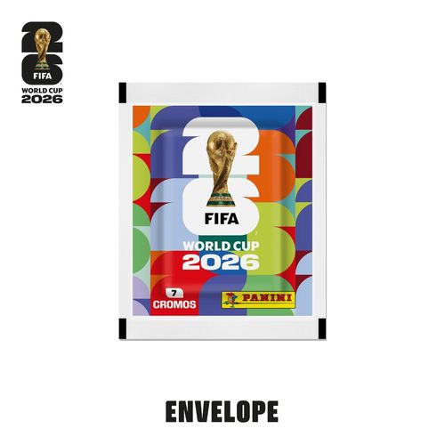 envelope figurinhas copa do mundo 2026