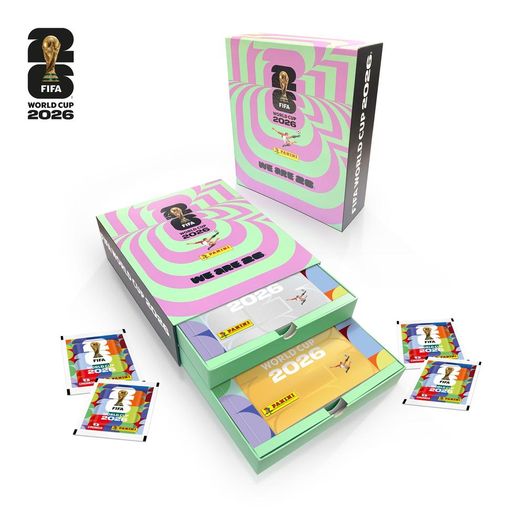 box álbum copa do mundo 2026 - capa dura ouro + prata + 100 envelopes box álbum copa do mundo 2026 - capa dura ouro + prata + 100 envelopes