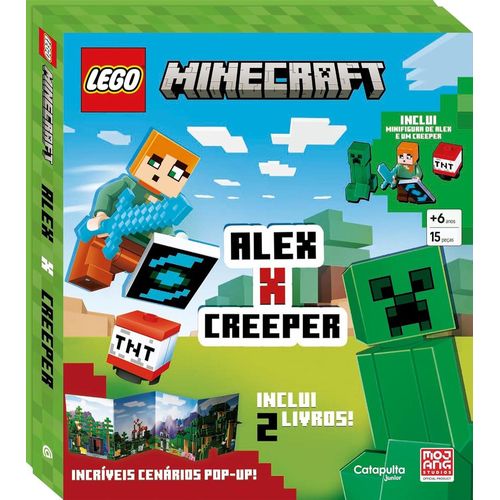 lego minecraft: alex vs creeper