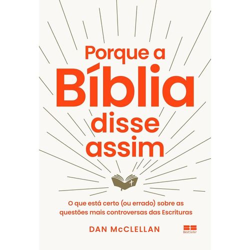 porque a bíblia disse assim