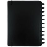 caderno inteligente 10x1 140 folhas black