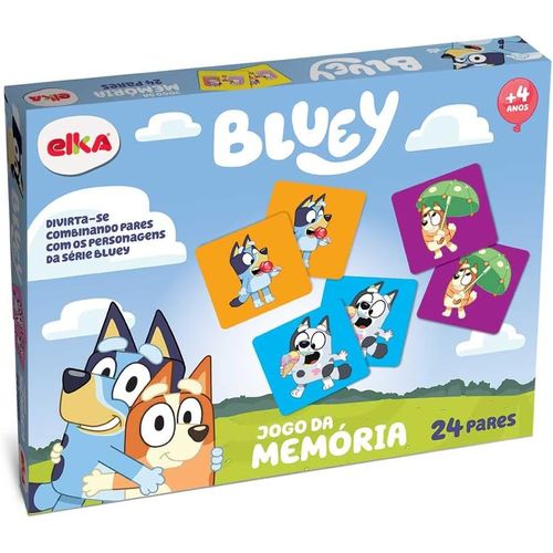 jogo da memória bluey