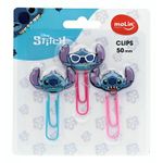 clips stitch disney 3 unidades