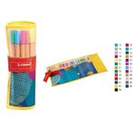 caneta hidrográfica stabilo 25 unidades