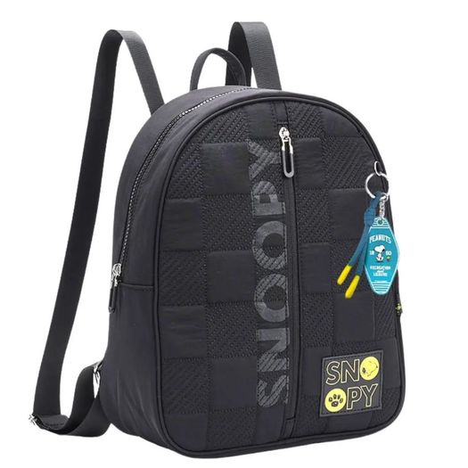 mochila com alça snoopy preta mochila com alça snoopy preta