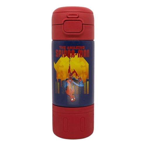 garrafa 450ml capsule spider man