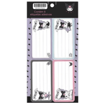 etiqueta escolar 8 unidades kuromi