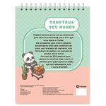 construa seu mundo - livro de cenários com adesivos