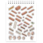 construa seu mundo - livro de cenários com adesivos