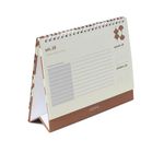 calendario 2026 de mesa funcional bossa nova